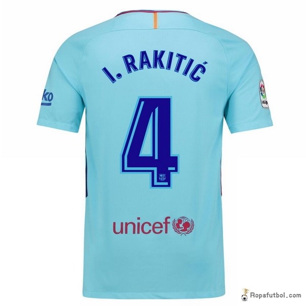 Camiseta Barcelona Replica Segunda Ropa I.Rakitic 2017/18